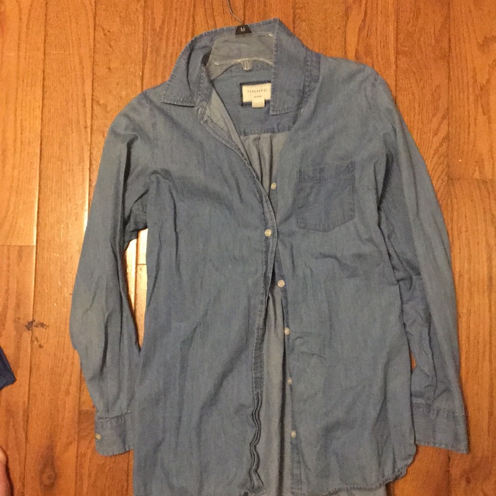 Forever 21 Denim long sleeve